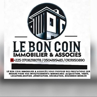Telegram profile photo for LE BON COIN IMMOBILIER & ASSOCIÉS