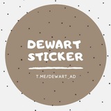 Telegram profile photo for 「 dewart sticker 」