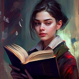 Telegram profile photo for Настя с книгой ✍🏻
