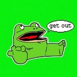 Telegram profile photo for getoutfrog