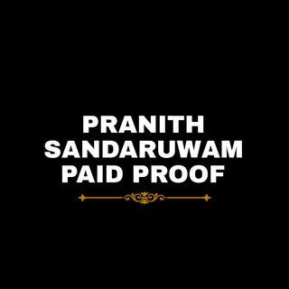 Telegram profile photo for Pranith Sandaruwan Proof
