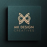 Telegram profile photo for MK DESIGN CREATIVES