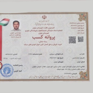 Telegram profile photo for اتوگالری سبزواری(پل چوبی)