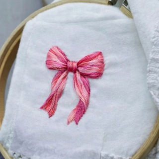 Telegram profile photo for +حياكةembroidery //تطريز 🤍✂️