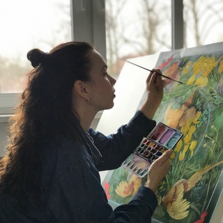Telegram profile photo for Художник Елена Бегма