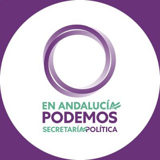 Telegram profile photo for Secretaría Política Podemos Andalucía.