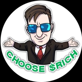 Telegram profile photo for CHOOSE$RICH