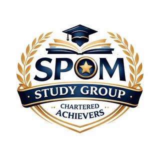 Telegram group profile photo for SPOM Study Group (Chartered Achievers)