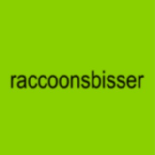 Telegram profile photo for 𖥨¡!🍃raccoonsbisser!🌸𖦹´