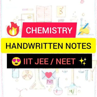 Telegram profile photo for NEET JEE CHEMISTRY NOTES