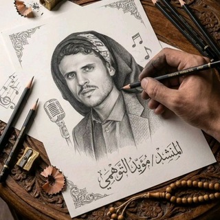 Telegram profile photo for قناة المنشد مؤيد التوهمي الرسمية