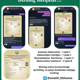 Telegram profile photo for Ona tili va Adabiyot | Link kanal