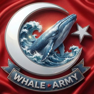 Telegram group profile photo for Whale Army ( Ön Satış - AMA & Kripto Sohbet )