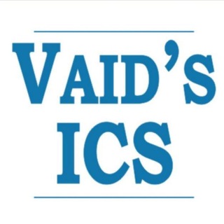 Telegram profile photo for Vaids ICS Delhi Official Channel