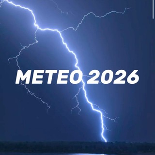 Telegram profile photo for 𝕄𝔼𝕋𝔼𝕆 2026 ☈