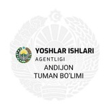 Telegram profile photo for Ёшлар ишлари агентлиги Андижон туман бўлими