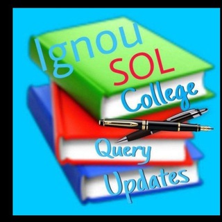 Telegram profile photo for SOL & IGNOU Materials , Updates 2024