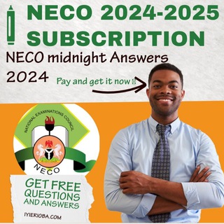Telegram profile photo for WAEC & NECO Exam Hub π