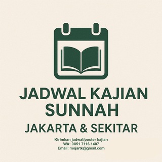 Telegram profile photo for Kajian Sunnah Jakarta dan Sekitar