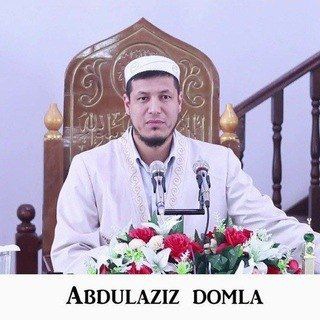 Telegram profile photo for ABDULAZIZ DOMLA MUHLISLARI NAMOZ QURON
