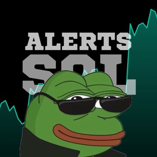 Telegram profile photo for Alerts Sol Bot Channel 🦾
