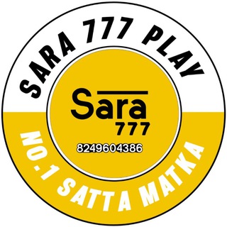 Telegram group profile photo for (SARA 777 SATTA MATKA)