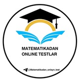 Telegram profile photo for Matematikadan online testlar📓