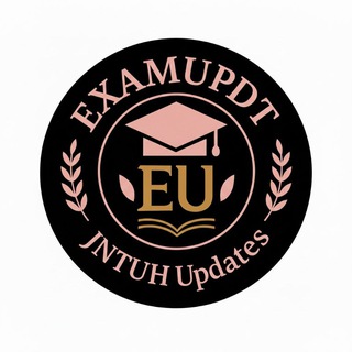 Telegram profile photo for Jntuh Updates