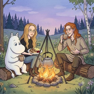 Telegram profile photo for Я, Локи и Муми-тролль