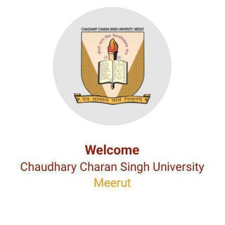Telegram profile photo for 𝗖𝗖𝗦𝗨 𝗡𝗲𝘄𝘀 & 𝗨𝗽𝗱𝗮𝘁𝗲𝘀 (चौ. चरण सिंह विश्वविद्यालय, मेरठ)