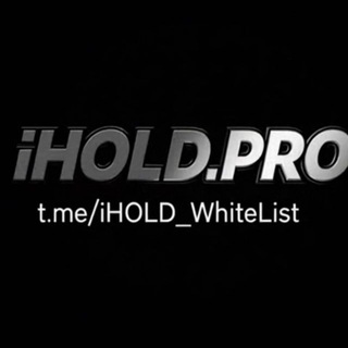 Telegram profile photo for iHOLD.PRO 🔐