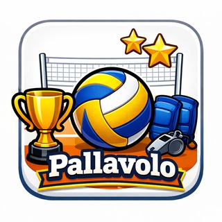 Telegram profile photo for PALLAVOLO NEWS 🏐