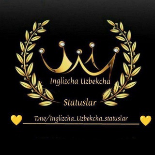 Telegram profile photo for INGLIZCHA STATUSLAR️️