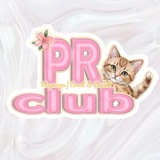 Telegram profile photo for PR club 🪩