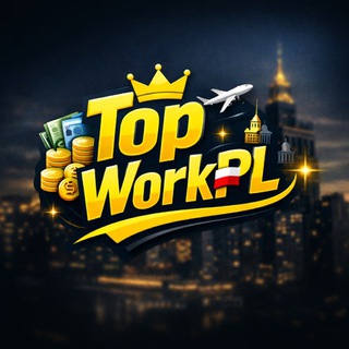 Telegram profile photo for top.work.pl | робота Польща 🩵
