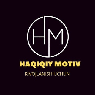 Telegram profile photo for Haqiqiy_motiv