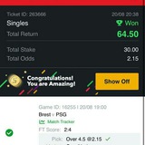 Telegram profile photo for EB ODDS