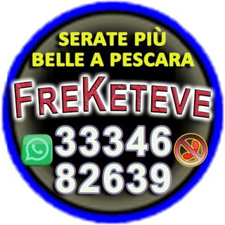 Telegram profile photo for freKeteve Club SERATE a Pescara CENA Spettacolo Musica Live e BALLO Eventi Feste e Tavoli per Single