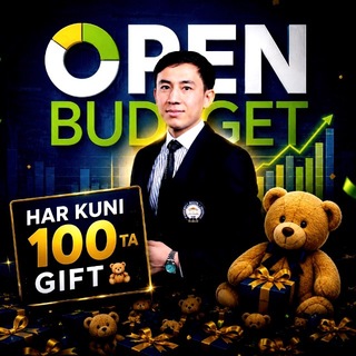 Telegram profile photo for OPEN BUDJET🧑🏼💻