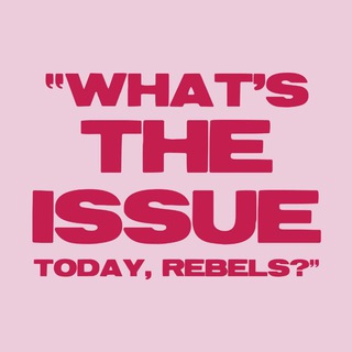 Telegram profile photo for Rebel Issue: The Future of Fame.