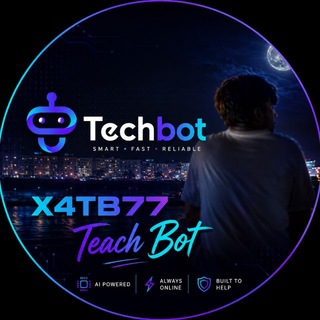 Telegram profile photo for X4TB77 Teach Bot