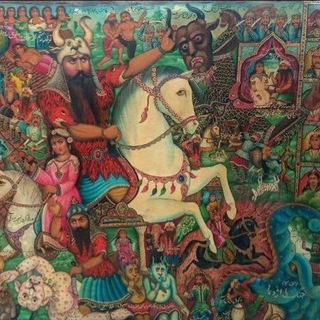 Telegram profile photo for روخوانیِ شاهنامه با آرزو