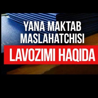Telegram profile photo for MAKTAB_MASLAHATCHISI