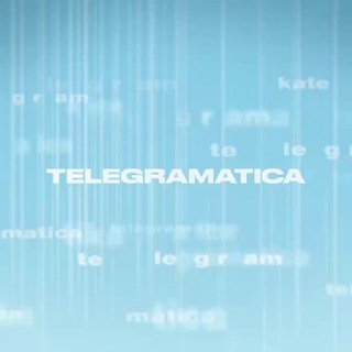 Telegram profile photo for ТЕЛЕГРАМАТИКА