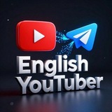 Telegram profile photo for English YouTuber