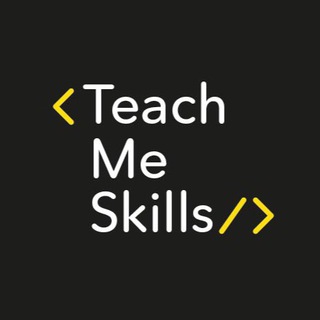 Telegram profile photo for TeachMeSkills