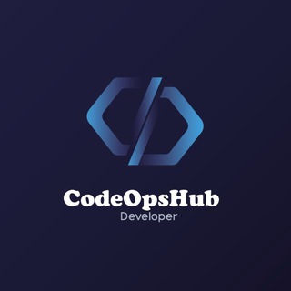 Telegram profile photo for CodeOpsHub
