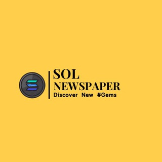 Telegram profile photo for SOL NEWSPAPER