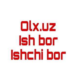 Telegram profile photo for OLX.UZ | ISH. ISHCHI BOR