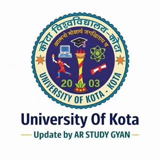 Telegram profile photo for University Of Kota Update by AR STUDY GYAN